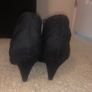 Black booties